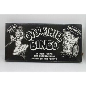 Party Sign Over The Hill Bingo: 1992 Forum Novelties INC - New